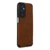 Mey İthalat®  Samsung Galaxy M34 5G Kılıf Loop Deri Silikon - Kahverengi