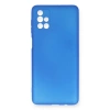 Mey İthalat®  Samsung Galaxy M51 Kılıf First Silikon - Mavi