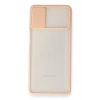 Mey İthalat®  Samsung Galaxy M51 Kılıf Palm Buzlu Kamera Sürgülü Silikon - Pembe
