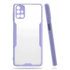 Mey İthalat®  Samsung Galaxy M51 Kılıf Platin Silikon - Lila