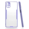 Mey İthalat®  Samsung Galaxy M51 Kılıf Platin Silikon - Lila