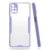 Mey İthalat®  Samsung Galaxy M51 Kılıf Platin Silikon - Lila