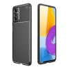 Mey İthalat®  Samsung Galaxy M52 5G Kılıf Auto Focus Karbon Kapak - Siyah