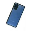 Mey İthalat®  Samsung Galaxy M52 5G Kılıf Miami Şeffaf Silikon - Koyu Yeşil