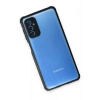 Mey İthalat®  Samsung Galaxy M52 5G Kılıf Miami Şeffaf Silikon - Siyah
