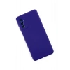 Mey İthalat®  Samsung Galaxy M52 5G Kılıf Nano içi Kadife Silikon - Mor
