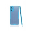 Mey İthalat®  Samsung Galaxy M52 5G Kılıf Platin Silikon - Mavi