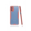 Mey İthalat®  Samsung Galaxy M52 5G Kılıf Platin Silikon - Pembe
