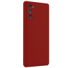 Mey İthalat®  Samsung Galaxy Note 20 Kılıf First Silikon - Bordo
