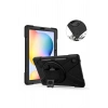 Mey İthalat®  Samsung Galaxy P610 Tab S6 Lite 10.4 Kılıf Amazing Tablet Kapak - Siyah