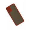 Mey İthalat®  Samsung Galaxy S20 FE Kılıf Montreal Silikon Kapak - Kırmızı