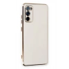 Mey İthalat®  Samsung Galaxy S20 FE Kılıf Volet Silikon - Beyaz