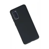 Mey İthalat®  Samsung Galaxy S20 Kılıf Nano içi Kadife Silikon - Lacivert