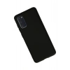 Mey İthalat®  Samsung Galaxy S20 Kılıf Nano içi Kadife Silikon - Siyah