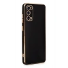 Mey İthalat®  Samsung Galaxy S20 Kılıf Volet Silikon - Siyah