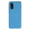 Mey İthalat®  Samsung Galaxy S20 Plus Kılıf Nano içi Kadife Silikon - Mavi