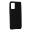 Mey İthalat®  Samsung Galaxy S20 Plus Kılıf Nano içi Kadife Silikon - Siyah