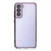 Mey İthalat®  Samsung Galaxy S21 FE Kılıf  Lensli Silikon - Mor