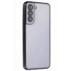 Mey İthalat®  Samsung Galaxy S21 FE Kılıf  Lensli Silikon - Siyah
