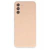 Mey İthalat®  Samsung Galaxy S21 Kılıf Nano içi Kadife Silikon - Pudra