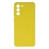 Mey İthalat®  Samsung Galaxy S21 Kılıf Nano içi Kadife Silikon - Sarı