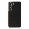 Mey İthalat®  Samsung Galaxy S21 Kılıf Volet Silikon - Siyah