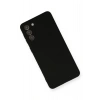 Mey İthalat®  Samsung Galaxy S21 Plus Kılıf Nano içi Kadife Silikon - Siyah