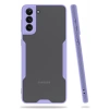 Mey İthalat®  Samsung Galaxy S21 Plus Kılıf Platin Silikon - Lila