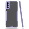 Mey İthalat®  Samsung Galaxy S21 Plus Kılıf Platin Silikon - Lila