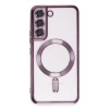 Mey İthalat®  Samsung Galaxy S22 Kılıf Kross Magneticsafe Kapak - Mor