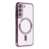 Mey İthalat®  Samsung Galaxy S22 Kılıf Kross Magneticsafe Kapak - Mor