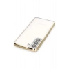 Mey İthalat®  Samsung Galaxy S22 Kılıf  Lensli Silikon - Gold