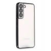 Mey İthalat®  Samsung Galaxy S22 Kılıf  Lensli Silikon - Siyah