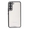 Mey İthalat®  Samsung Galaxy S22 Kılıf  Lensli Silikon - Siyah
