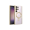 Mey İthalat®  Samsung Galaxy S22 Ultra Kılıf Kross Magneticsafe Kapak - Gold