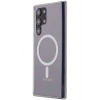 Mey İthalat®  Samsung Galaxy S22 Ultra Kılıf Magneticsafe Şeffaf Silikon - Şeffaf