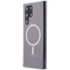 Mey İthalat®  Samsung Galaxy S22 Ultra Kılıf Magneticsafe Şeffaf Silikon - Şeffaf