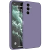 Mey İthalat®  Samsung Galaxy S23 FE Kılıf First Silikon - Lila
