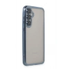 Mey İthalat®  Samsung Galaxy S23 FE Kılıf  Lensli Silikon - Açık Mavi