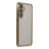 Mey İthalat®  Samsung Galaxy S23 FE Kılıf  Lensli Silikon - Gold