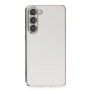Mey İthalat®  Samsung Galaxy S23 Kılıf Volet Silikon - Beyaz