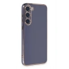 Mey İthalat®  Samsung Galaxy S23 Kılıf Volet Silikon - Mavi