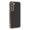 Mey İthalat®  Samsung Galaxy S23 Kılıf Volet Silikon - Siyah