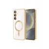 Mey İthalat®  Samsung Galaxy S23 Plus Kılıf Kross Magneticsafe Kapak - Gold