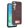 Mey İthalat®  Samsung Galaxy S24 FE Bright Simli Kapak - Derin Mor
