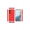 Mey İthalat®  Samsung Galaxy S24 FE Kılıf Optimum Silikon - Kırmızı
