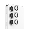 Mey İthalat®  Samsung Galaxy S24 FE Raze Metal Kamera Lens - Gri