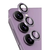 Mey İthalat®  Samsung Galaxy S24 FE Raze Metal Kamera Lens - Mor