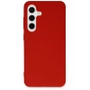 Mey İthalat®  Samsung Galaxy S24 Kılıf First Silikon - Kırmızı