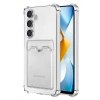 Mey İthalat®  Samsung Galaxy S24 Kılıf Kart Şeffaf Silikon - Şeffaf